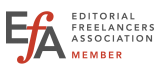 Editorial freelancers association logo.